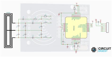 mfrc522 rfid reader module|rc522 module schematic.